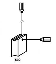 Carbon brushes 1168 for Bosch power tools with automatic stop